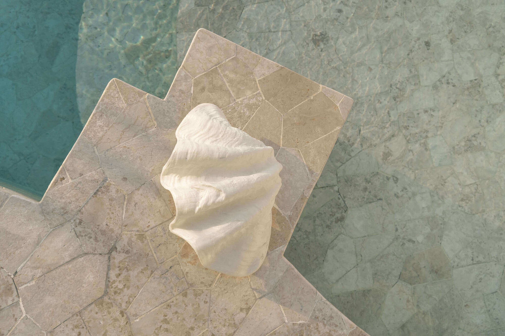 Architectural detail with sculptural elements